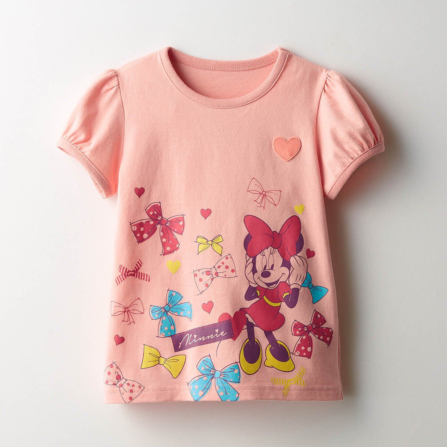 日本千趣會 - 迪士尼印花澎澎短袖上衣-艾莎-水藍