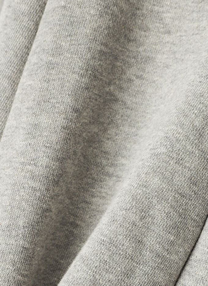 韓國 OZKIZ - 愛心鈕扣荷葉領A字裙洋裝-灰