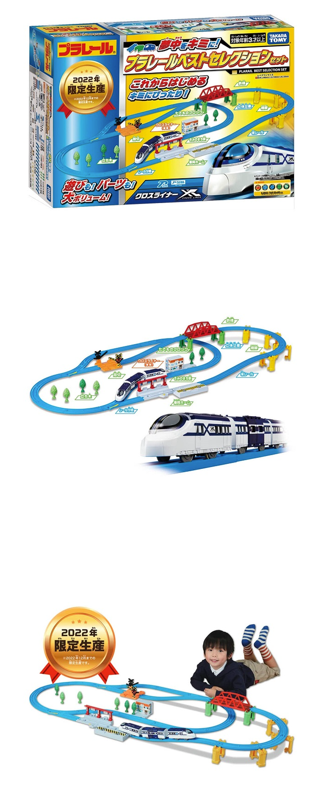 TAKARA TOMY - PLARAIL鐵道王國-多美鐵道限定豪華組
