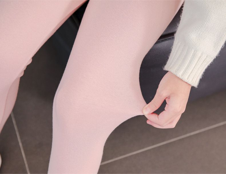 FANMOU - 唯美風木耳邊內搭褲-蝴蝶結-黑色