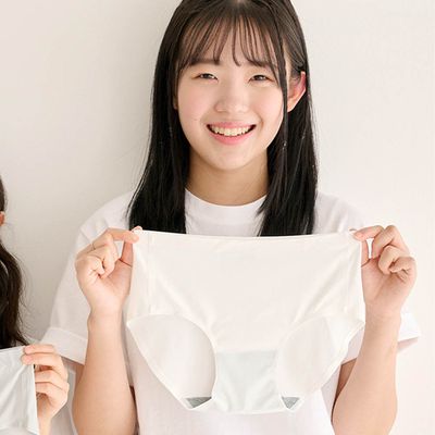韓國 INNERism - (Junior)輕薄絲滑無痕內褲-白