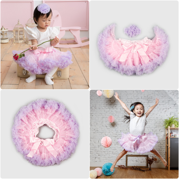 日安朵朵原創❤夢幻雪紡蓬裙