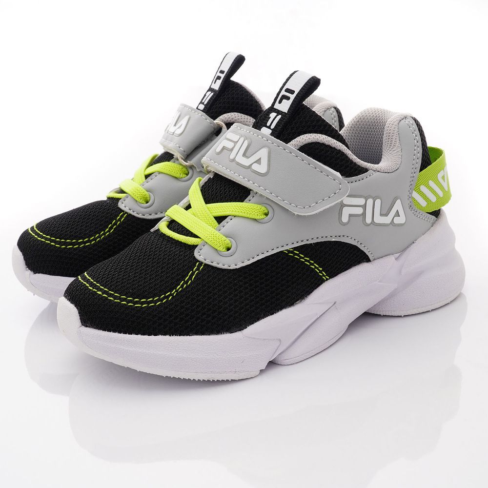 FILA - 輕量慢跑運動鞋(中小童段)-運動鞋-黑