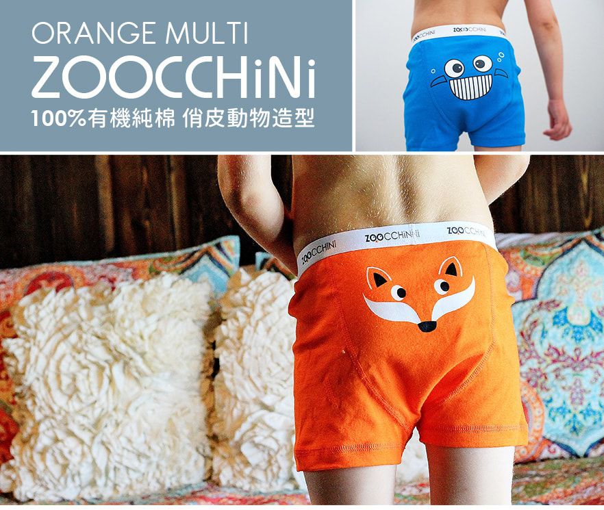 美國 ZOOCCHINI - 太空男孩內褲3入組