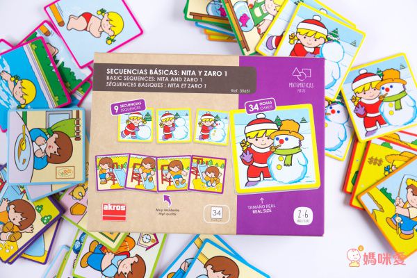 西班牙Akros - 時間順序遊戲卡: 妮塔和佐拉