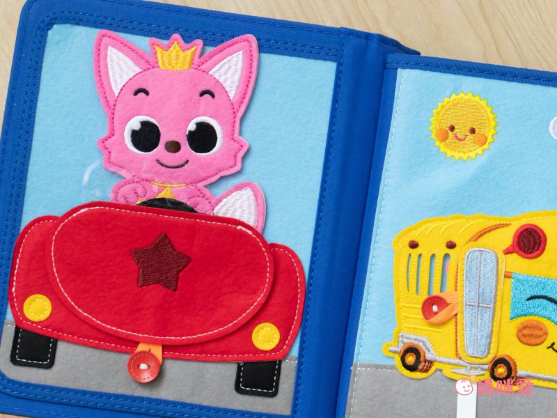 My First Book - 蒙特梭利布書-【PINKFONG聯名】交通城市篇-交通城市篇-1y+