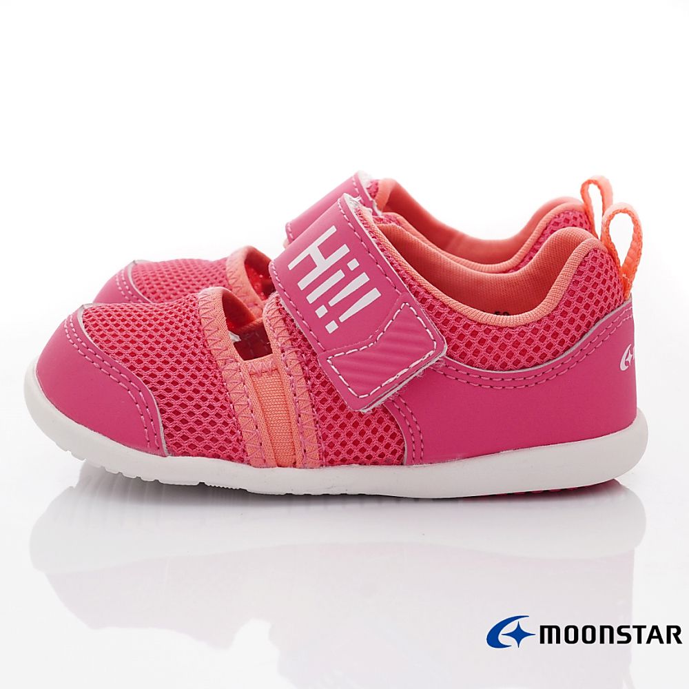 MOONSTAR日本月星 - HI系列寶寶學步鞋(寶寶段)-粉