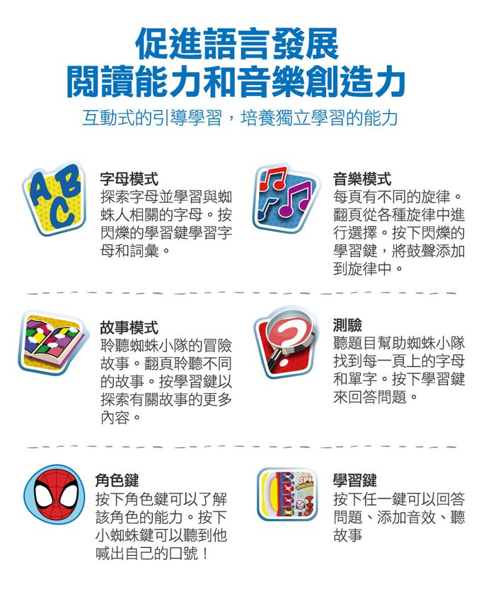 Vtech - 卡通授權啟蒙學習書3入組(汪汪隊+米奇+蜘蛛人)