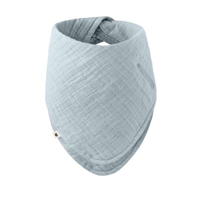 丹麥BIBS - Bandana有機棉圍兜-嬰兒藍-單入