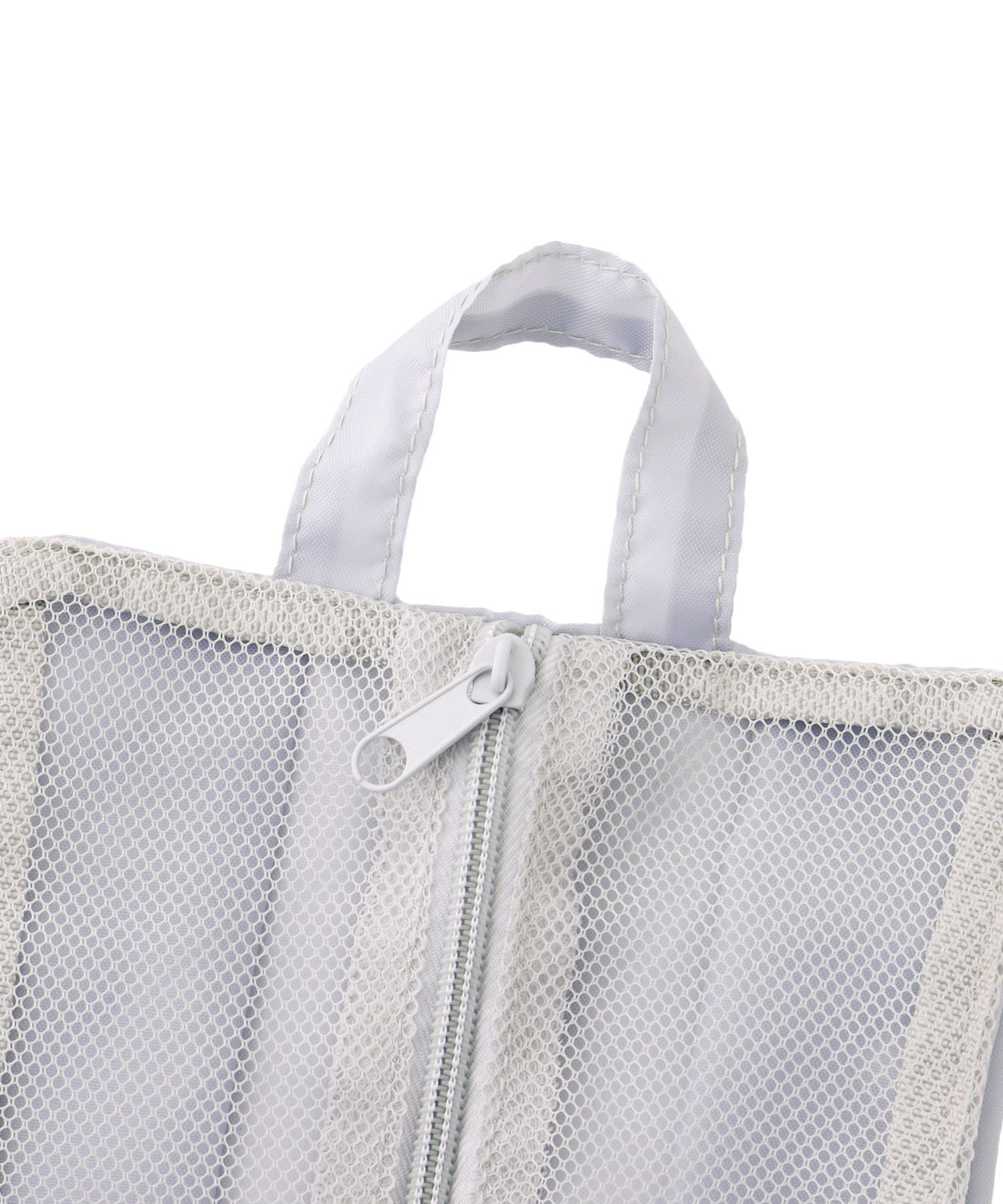 日本代購 - 網眼式旅行收納袋2件組(附掛勾)-米杏 (S(16×31×10cm))