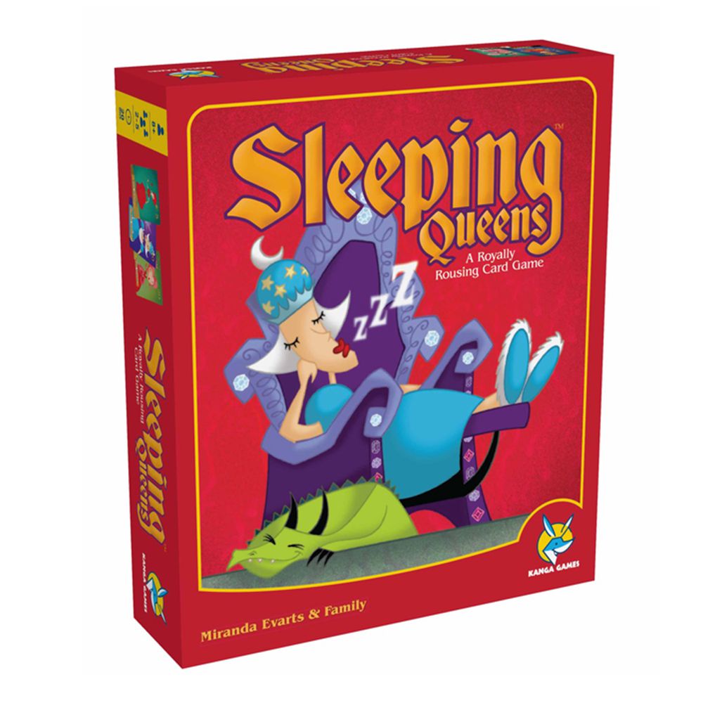 諾貝兒益智玩具 - 中文版歐美桌遊 沈睡皇后 Sleeping Queens