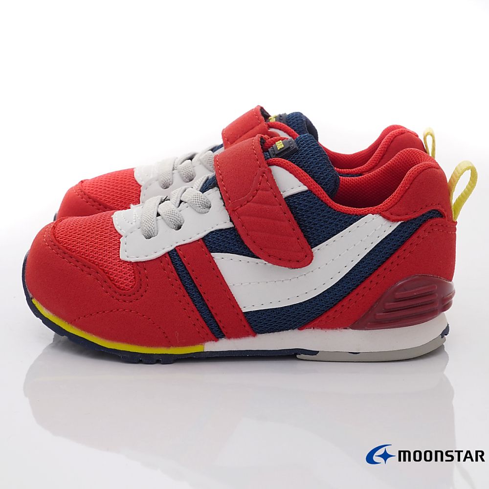 Moonstar日本月星 - 月星HI系列十大機能款(中小童段)-運動鞋-紅
