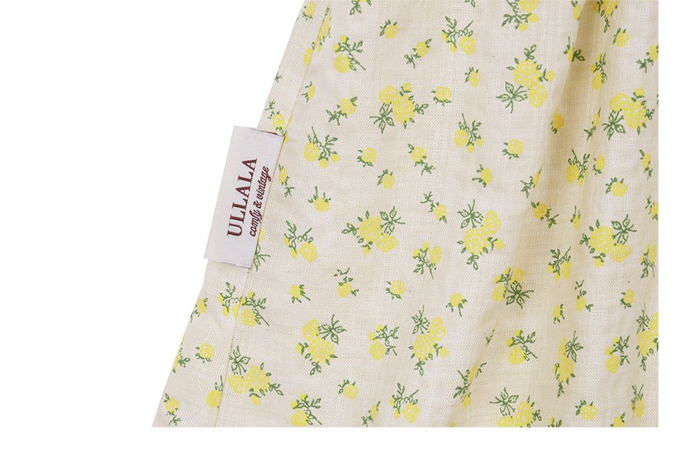 韓國 ULLALA - 天真浪漫無袖睡衣(兩件式) (FREE)