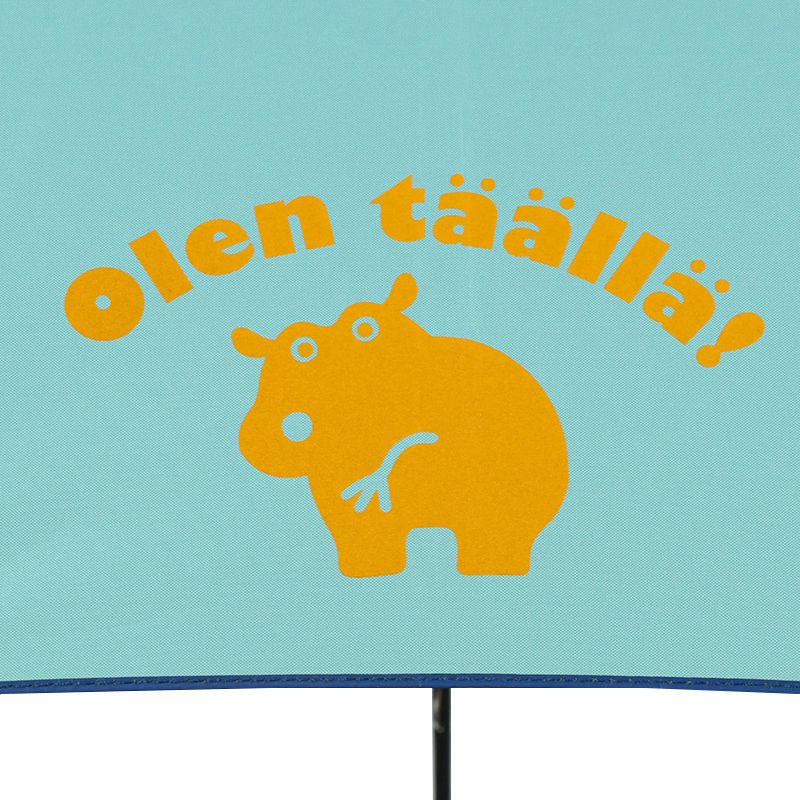 akachan honpo - kukka hippo兒童陽傘-淺藍色 (45cm)-4歲以上