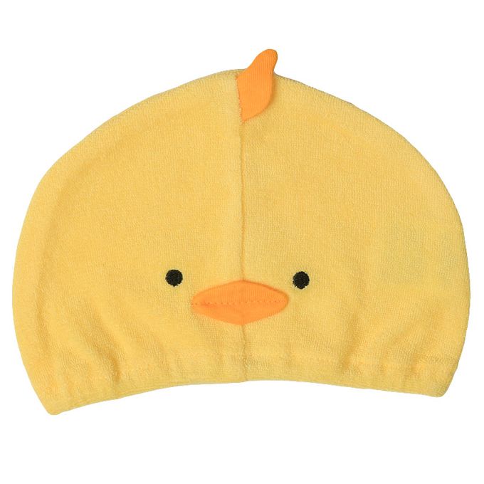 akachan honpo - 長袖造型連身衣-附帽子 小雞-黃色 (50~60cm)