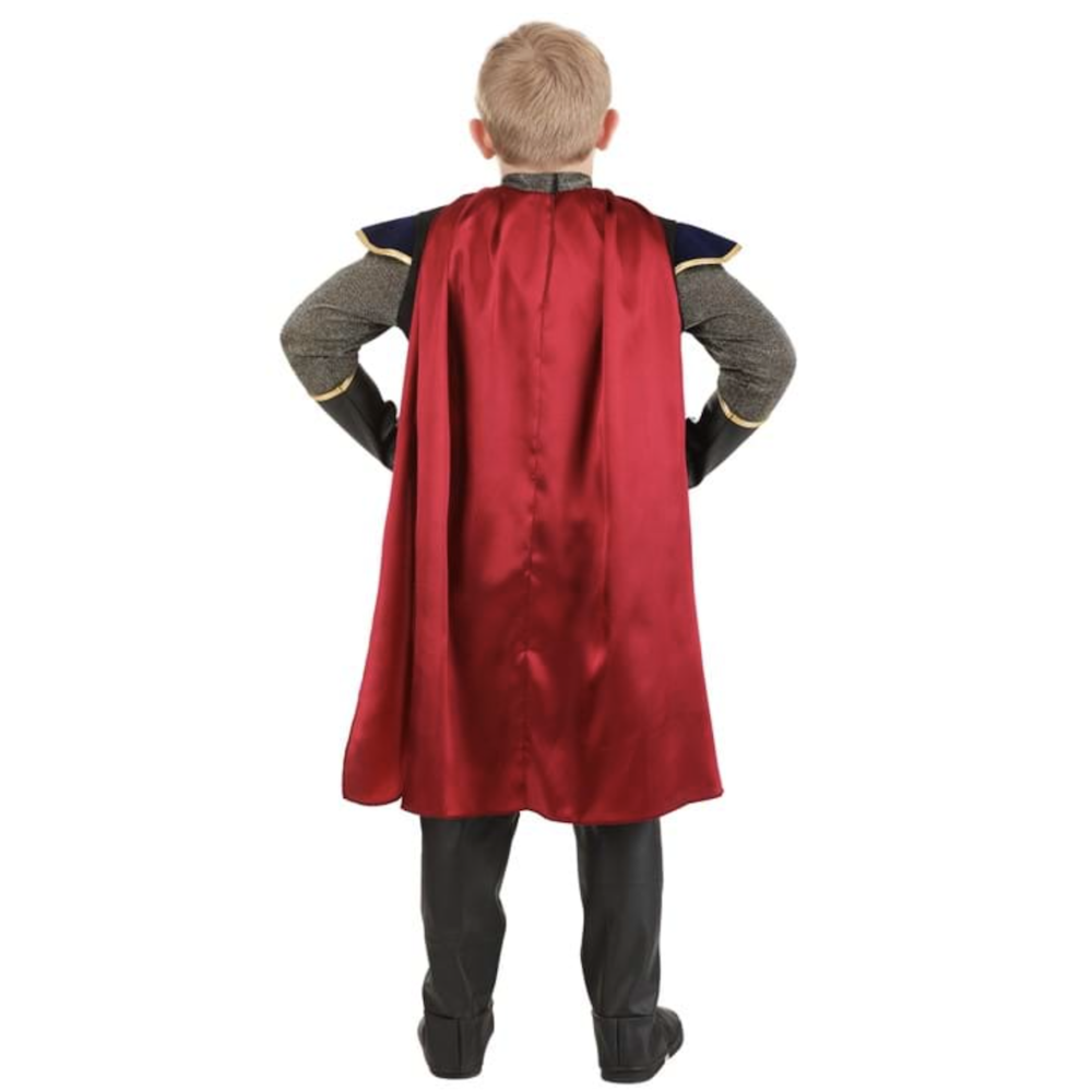 中古世紀武士造型服飾套裝組-上衣連披風+褲子連靴套