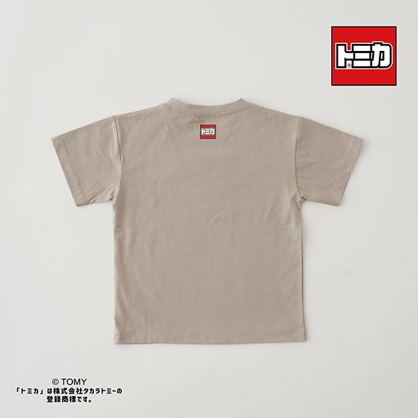 日本 b-ROOM - TOMICA聯名 印花短袖上衣-好多車車-深藍