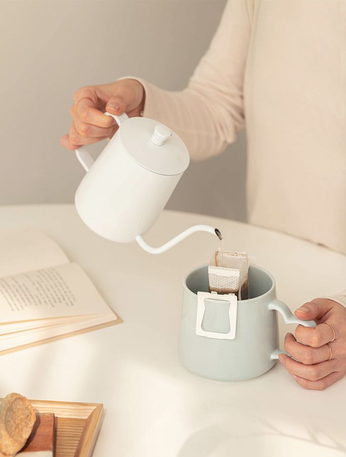 韓國 SSUEIM - 極簡ins爆款幸福愛心款情侶對杯組