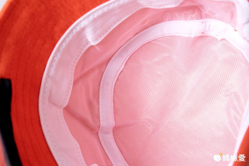 兒童防飛沫面罩遮陽漁夫帽-黃色