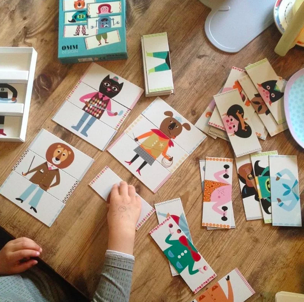 北歐最強育兒術 ♕【瑞典 OMM Design】童趣桌遊增進親子互動、啟蒙智力發展♡