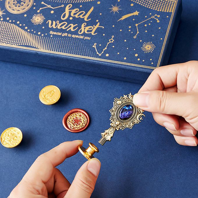 Vanibaby - 火漆印章禮盒9件組-浪漫星空