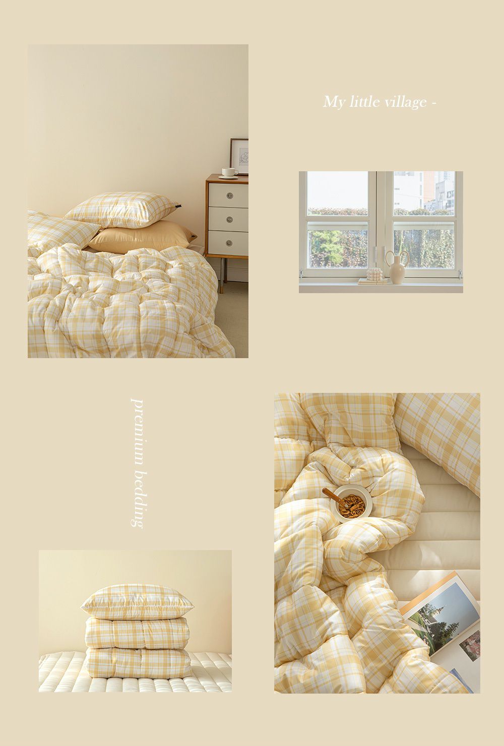 韓國 Maatila - 可水洗超細纖維桃皮感四季被-香橙果凍