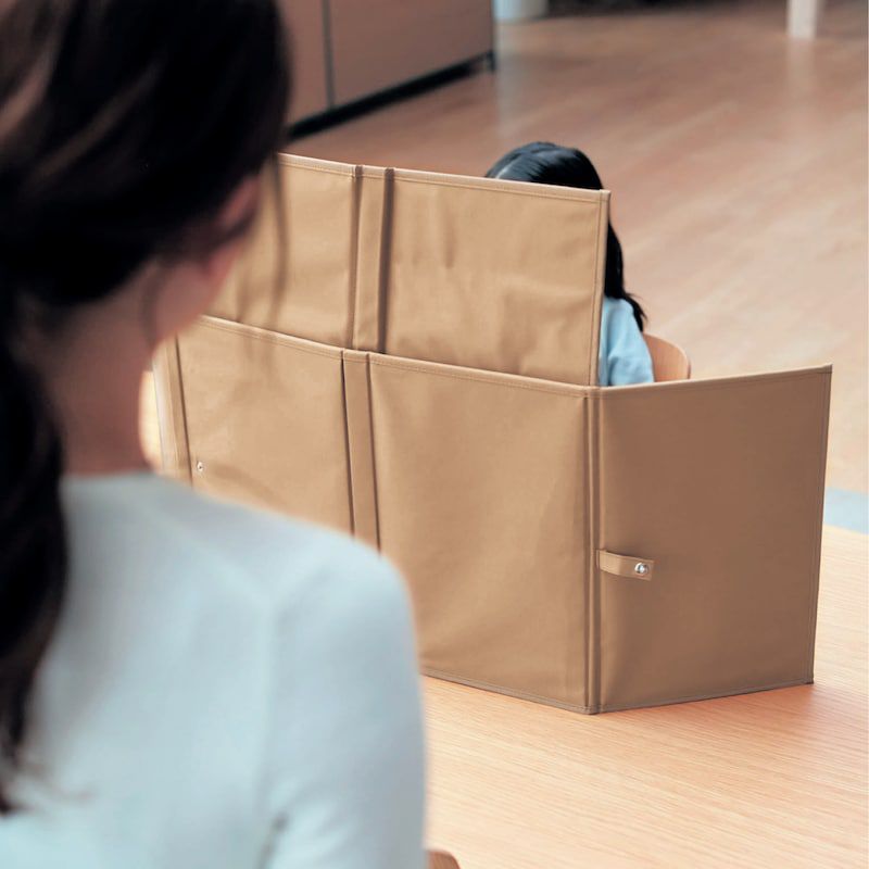 日本千趣會 - 專注力自修學習隔板-藍 (101x54.5cm)