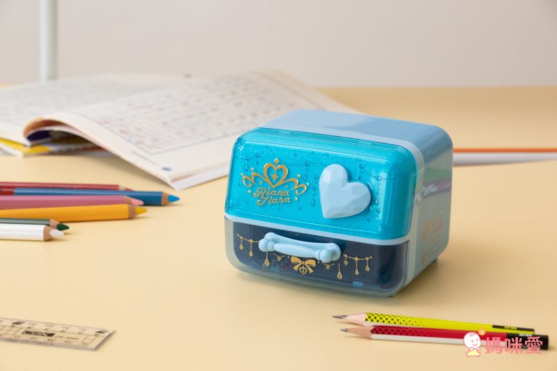 日本文具 SONIC - 自動停止電動安全削鉛筆機(3種筆芯)-可愛版-粉紅