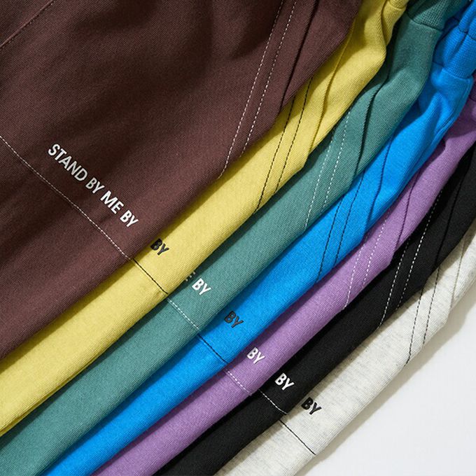 日本 b-ROOM - 柔軟舒適縫線短褲-黃