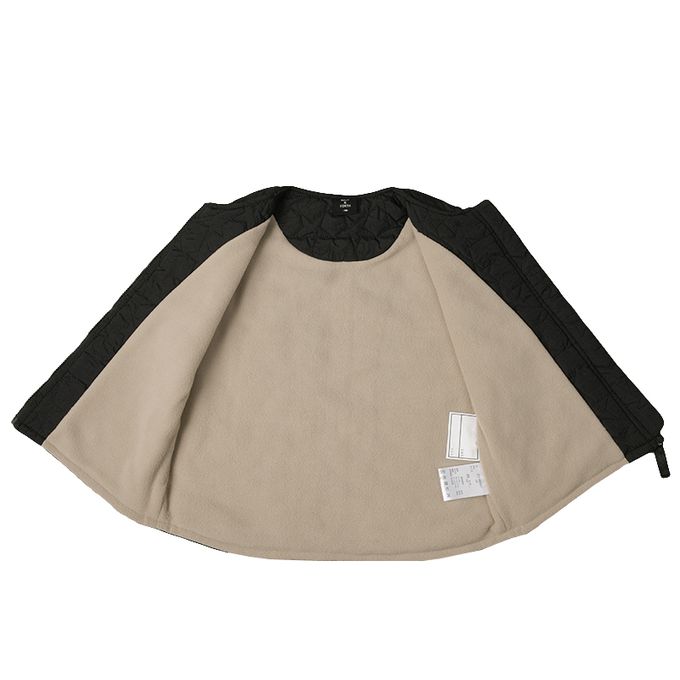 akachan honpo - 鋪棉背心-黑色