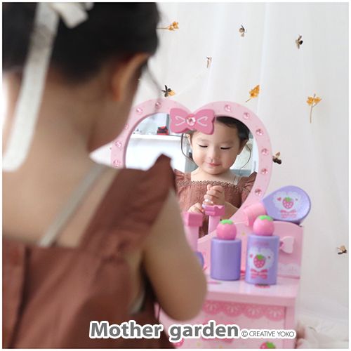 日本 Mother Garden - 草莓化妝台-粉紅