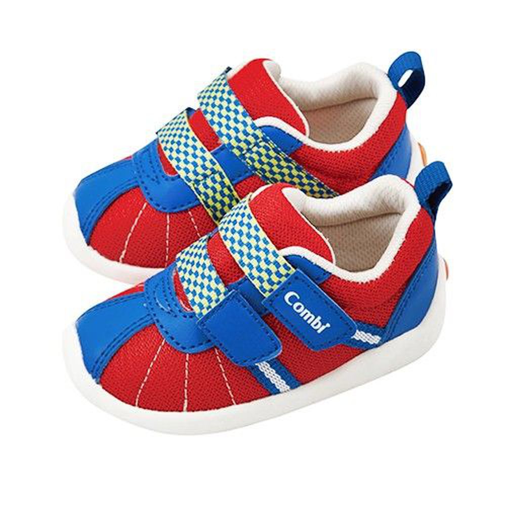 日本 Combi - 機能性幼兒鞋-微風暖洋-豔陽紅