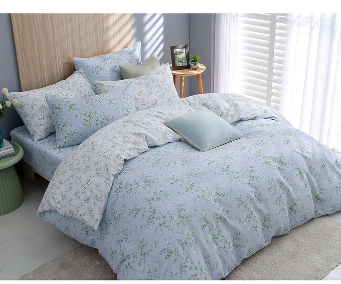 鴻宇 HongYew - 單人床包枕套組 100%精梳棉 純棉-卡芮