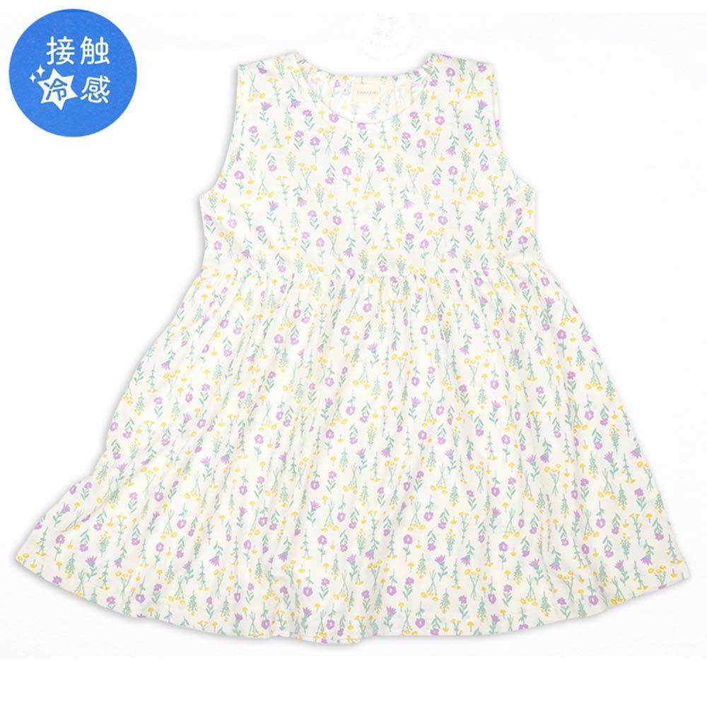 涼感洋裝-象牙白色