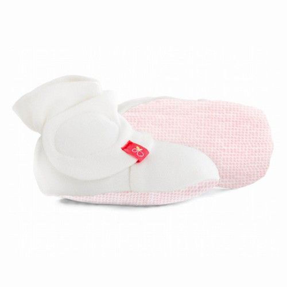 美國 GOUMIKIDS - 有機棉嬰兒腳套-粉紅點點