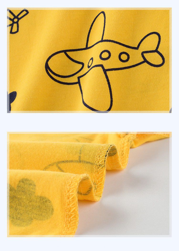 短袖棉T-高空飛行童趣