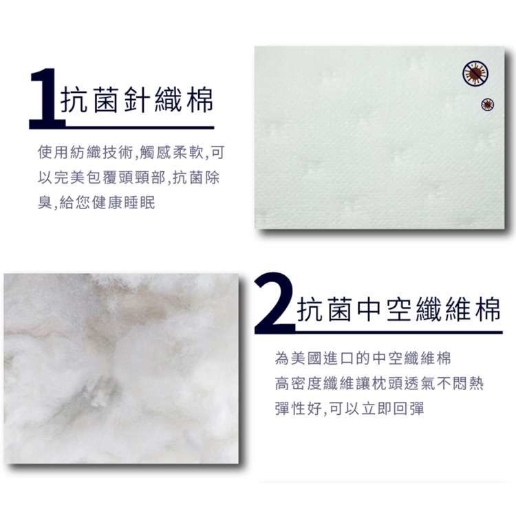 NATURALLY JOJO - 高密度親膚健康科技枕-48x75cm