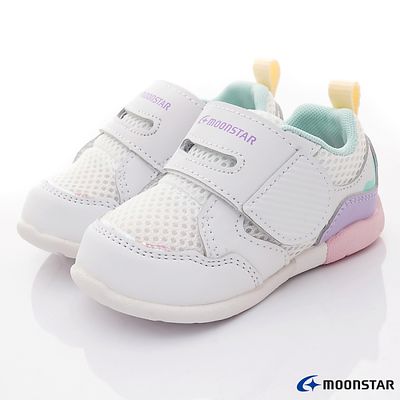 Moonstar日本月星 - 3E輕量學步機能鞋3431白(寶寶段)-學步鞋-白-12.5-14.5cm