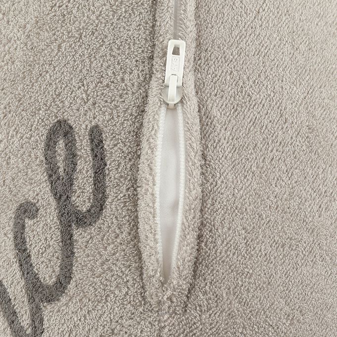 akachan honpo - 孕婦枕-毛圈布-灰色