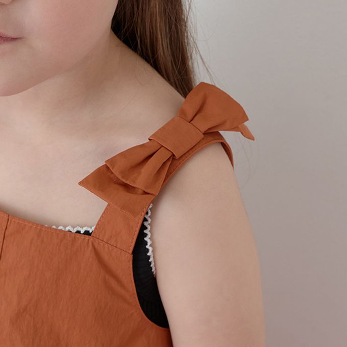 日本 Lycee mine - 可愛吊帶上衣+蓬蓬短褲2件式套裝-卡其