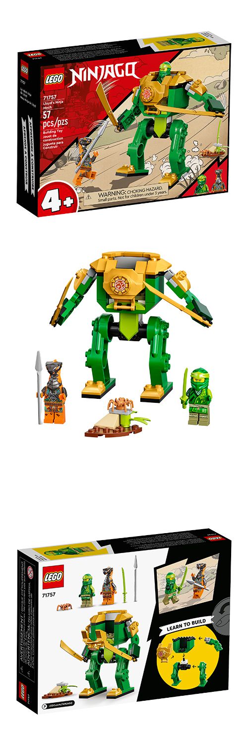 樂高 LEGO - 樂高積木 LEGO《 LT71757 》NINJAGO 旋風忍者系列 - 勞埃德的忍者機械人-57pcs