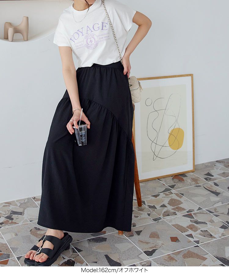 日本 Kobe Lettuce - 100%棉 舒適百搭短袖上衣-刺繡印花-淺黃