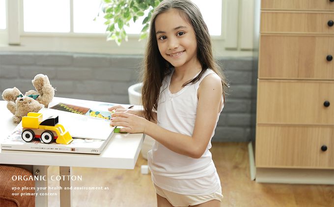 Annypepe - 女童apos有機棉瓢蟲三角褲