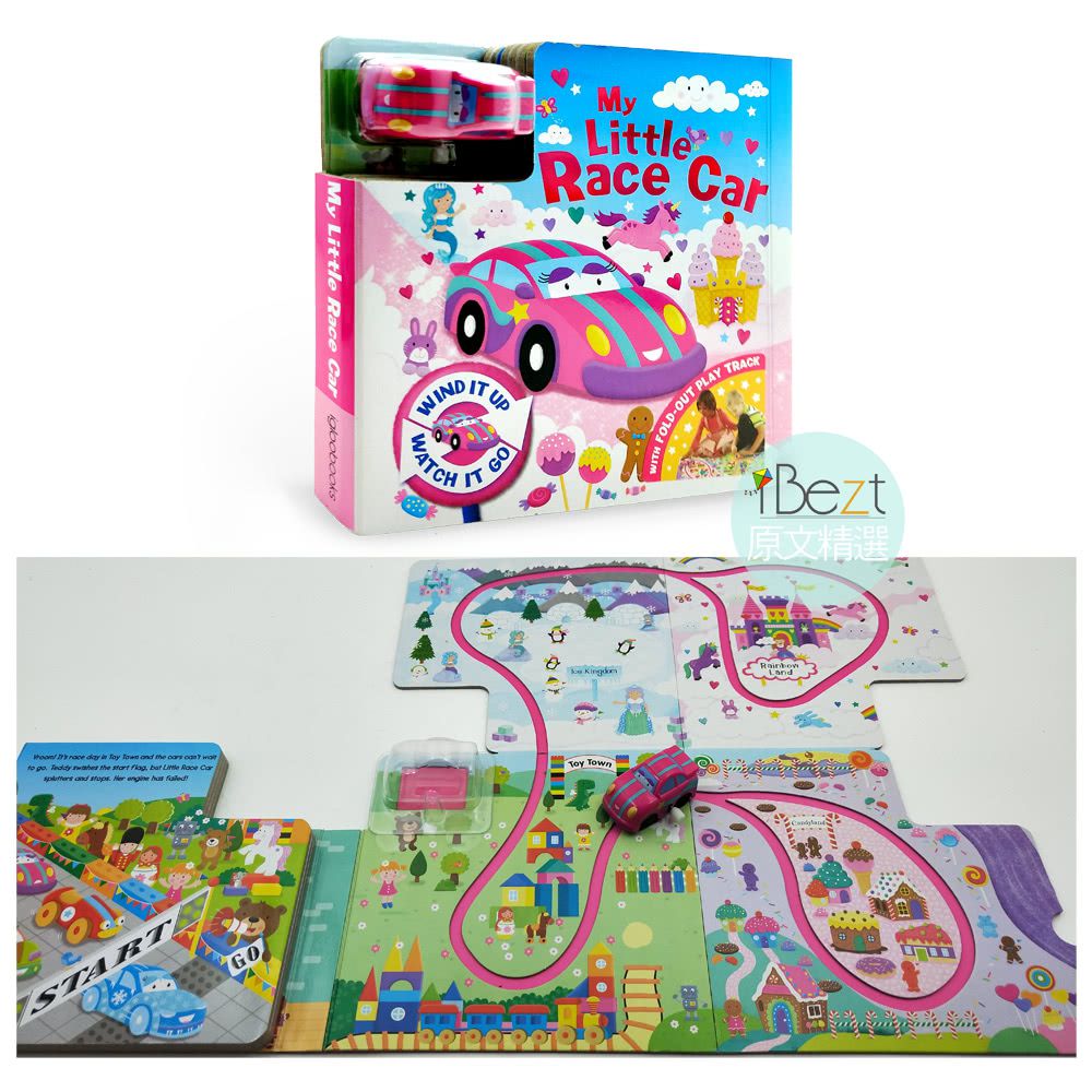 Busy Day Board 軌道車車書-My Little Race Car