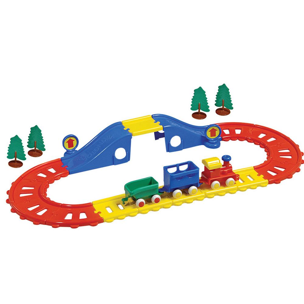 瑞典Viking toys - 搬運列車溜滑梯
