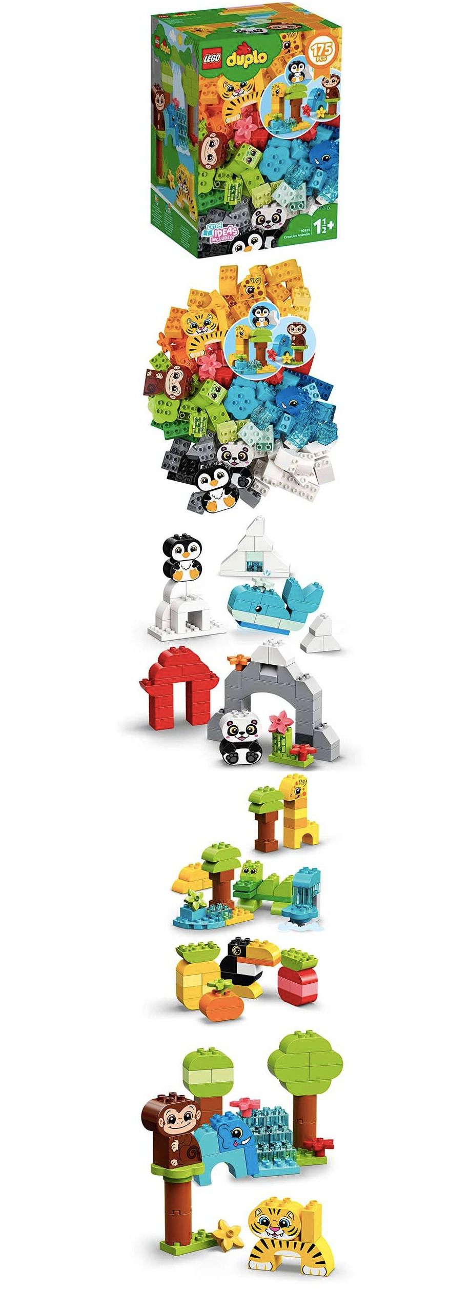 樂高 LEGO - 樂高積木 LEGO《 LT10934 》Duplo 得寶系列 - 創意動物群-175pcs