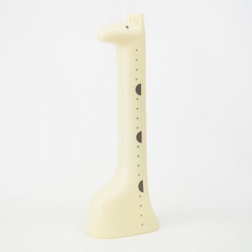 日本 Hashy - 長頸鹿身高測量器-新裝版-黃 (W8×D5.2×H22.9cm)