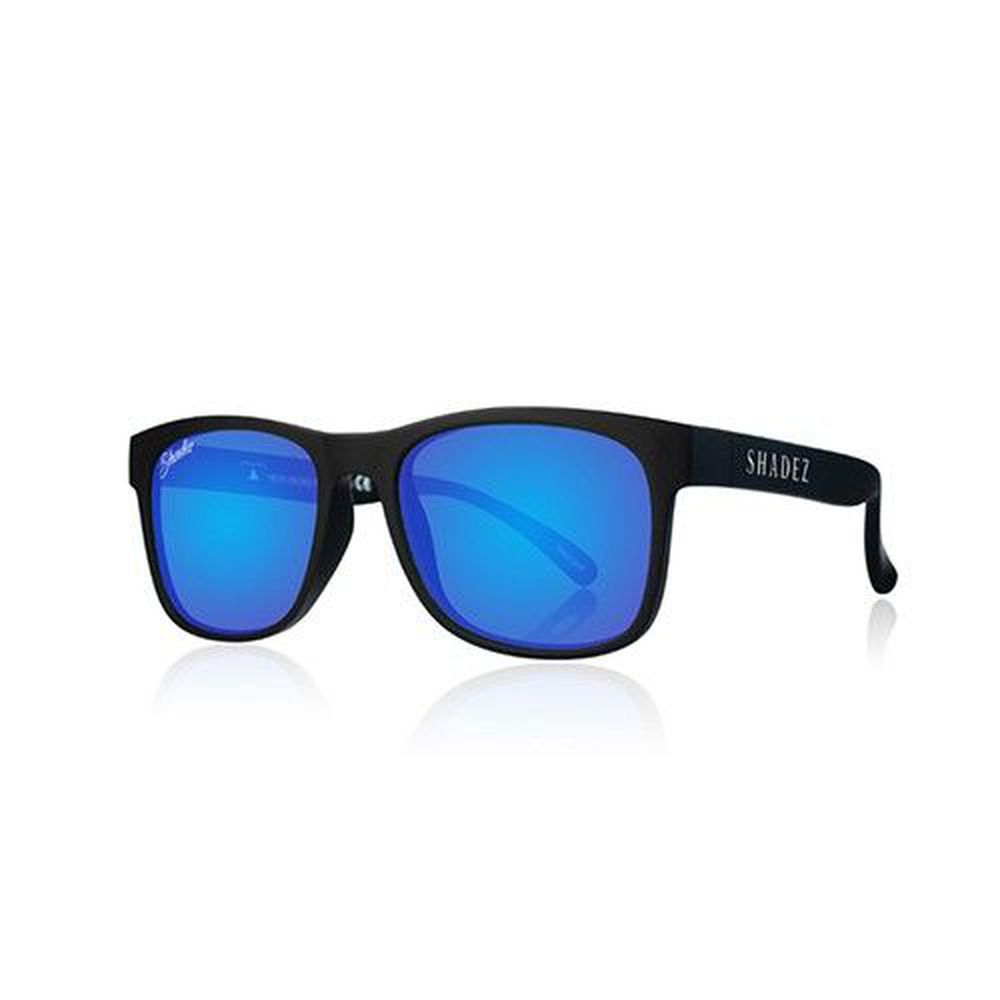 瑞士 SHADEZ - 兒童偏光太陽眼鏡-黑框湛藍