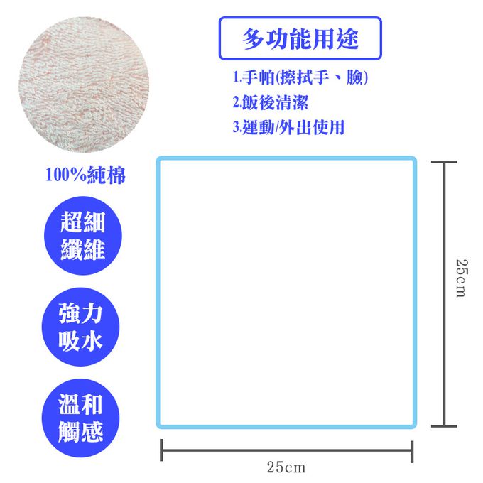 美國 Luvable Friends - 甜蜜寶貝100%純棉多功能嬰幼兒小方巾/洗澡巾/擦嘴巾4入組_25*25cm-黃色小鴨