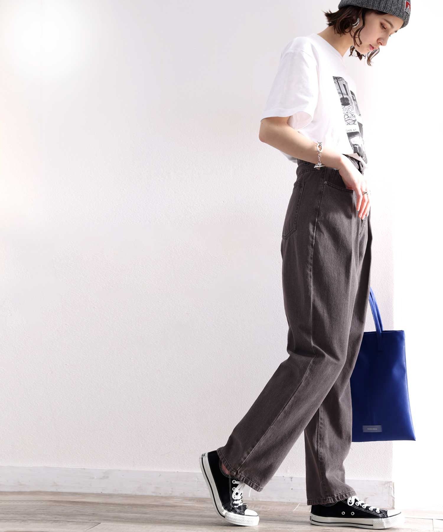 日本 Classical Elf - [熱銷NO.1]  舒適顯瘦打褶長褲-黑